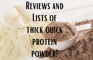 Thick Quick Protein