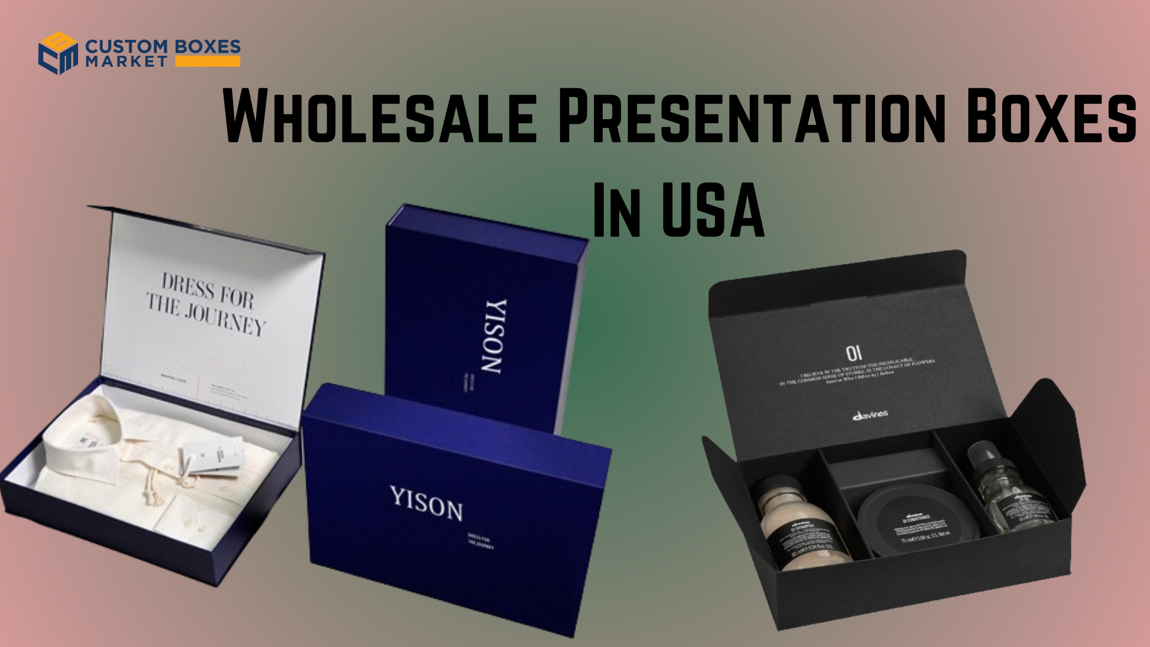 Custom Printed Presentation Boxes: A Key Factor in Boosting Brand Image